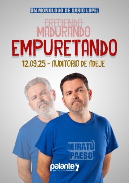 Adeje, je, je 2025: Darío López - Empuretando