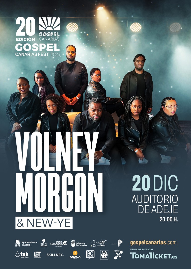 Gospel Canarias Fest 2025 – Volney Morgan & New-Ye