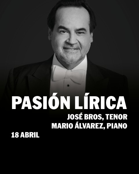Recital de José Bros – Pasión Lírica