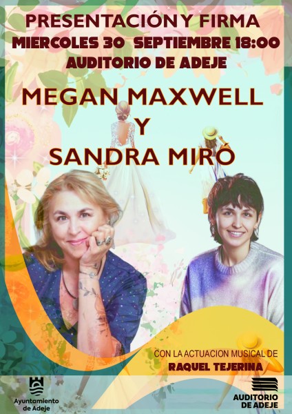 Encuentro Literario: Megan Maxwell y Sandra Mir&oacute;